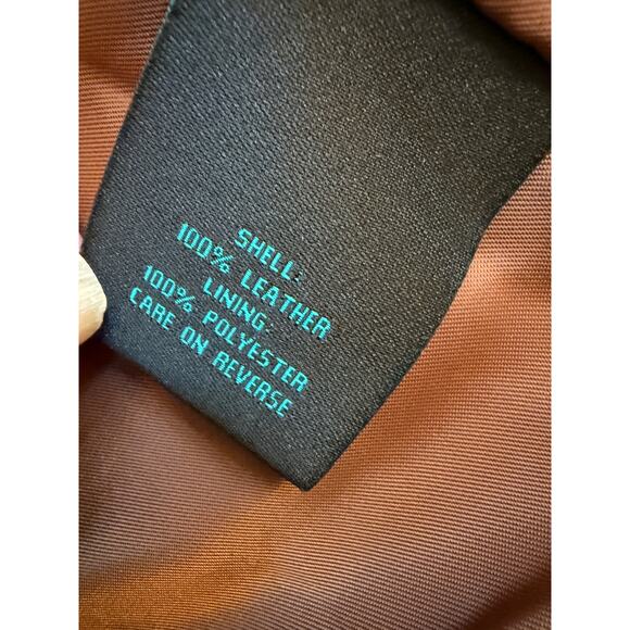 VTG Brown Suede Leather Fringe Western Boho Jacket Coat Siena Studio M Excellent - Picture 5 of 13